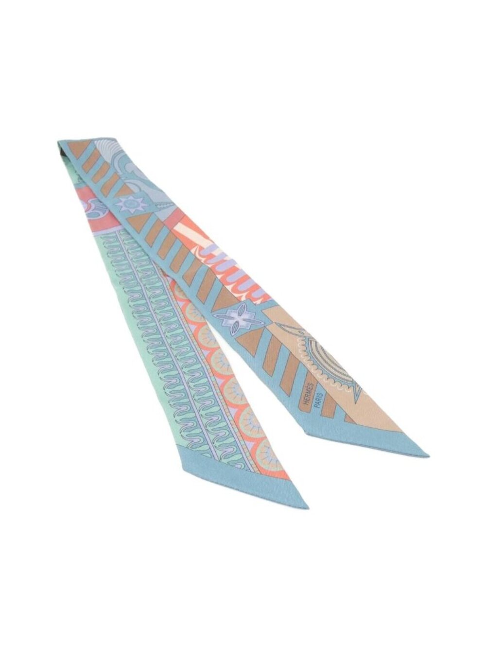 Hermes Twilly Scarf Blue